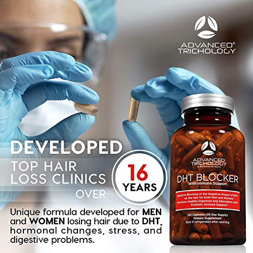 DHT Blocker – Hair Growth Supplement for Genetic Thinning for Men and Women | Approved* by American Hair Loss Association | Guaranteed, Backed by 20 Years of Experience in Hair Loss Treatment Clinics | The Storepaperoomates Retail Market - Fast Affordable Shopping