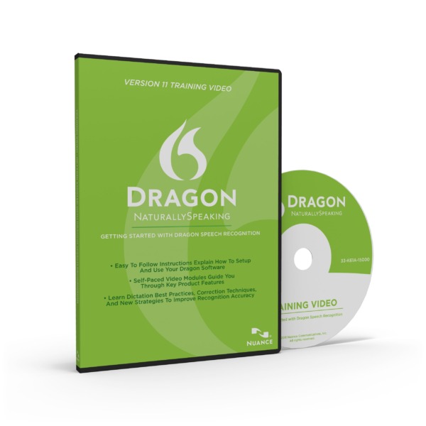 Dragon NaturallySpeaking Training DVD, for Version 11 [Old Version]