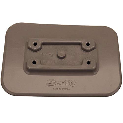 Scotty #341-BK Glue-On Pad For Inflatable Boats (Grey)