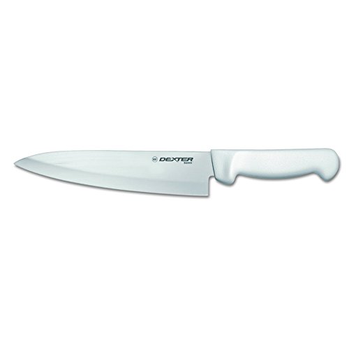 Dexter-Russell Basics P94801B 8″ Cooks Knife with White Polypropylene Handle