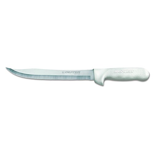 Dexter 13563 SaniSafe Scalloped Utility Knife, 9″