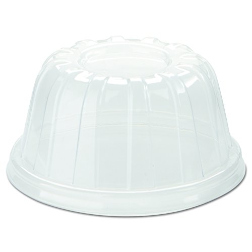 DART 20HDLC D-T Sundae/Cold Cup Lids, 5-32oz Cups, Clear (Case of 1000)