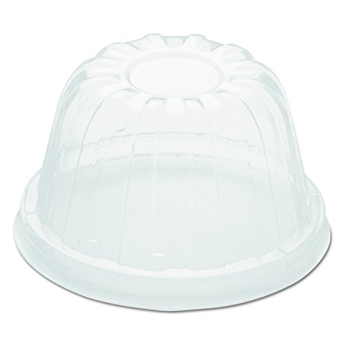 Dart 12HDLC Clear High Dome Lid (Case of 1000)