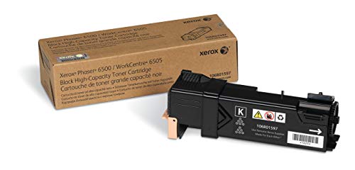 Xerox 106R01597, Phaser High Capacity Toner Cartridge, 3000 Page Yield, Black