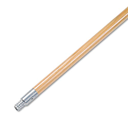 Boardwalk 136 Metal Tip Threaded Hardwood Broom Handle, 15/16″ Dia x 60″ Long | The Storepaperoomates Retail Market - Fast Affordable Shopping