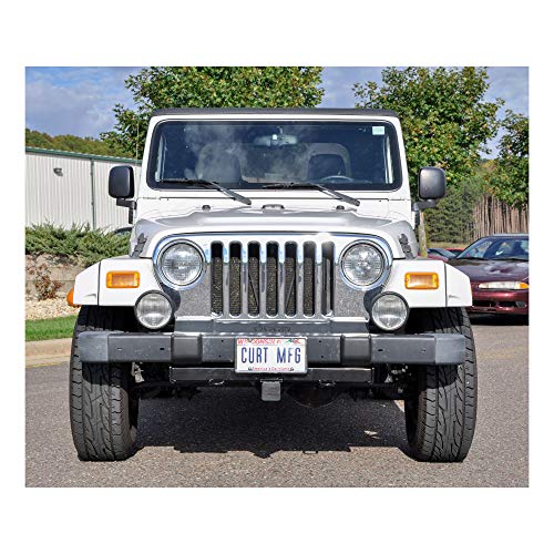 CURT 31028 2-Inch Front Receiver Hitch, Select Jeep Wrangler TJ, Drilling Required | The Storepaperoomates Retail Market - Fast Affordable Shopping