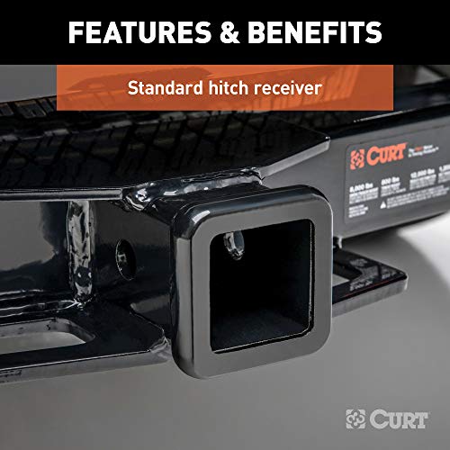 CURT 31028 2-Inch Front Receiver Hitch, Select Jeep Wrangler TJ, Drilling Required | The Storepaperoomates Retail Market - Fast Affordable Shopping