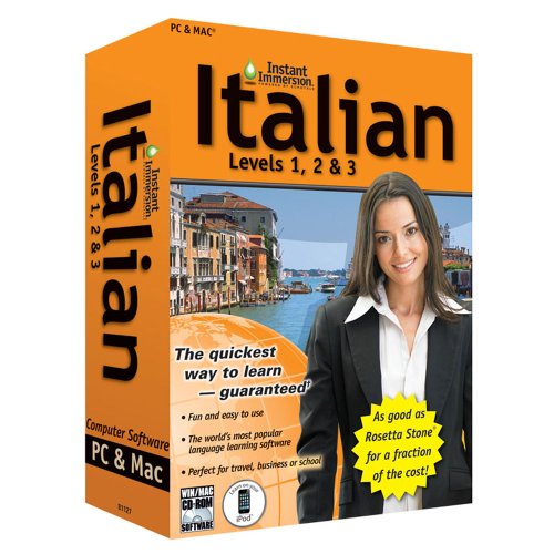 (2011 Version) Instant Immersion Italian Levels 1, 2 & 3