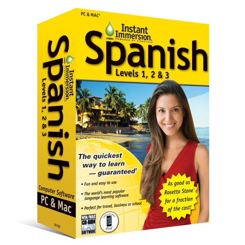 (2011 Version) Instant Immersion Spanish Levels 1, 2 and 3