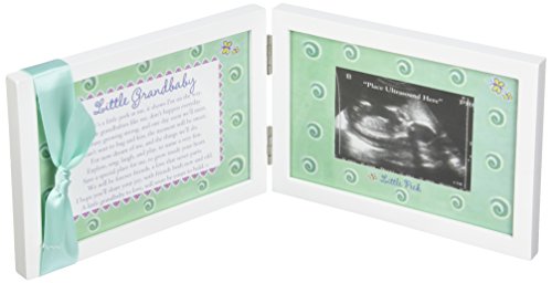 Little Grandbaby Ultrasound Picture Frame/Sonogram Frame, Pregnancy Announcement for Grandparents/New Baby Announcement/Baby Shower Keepsake