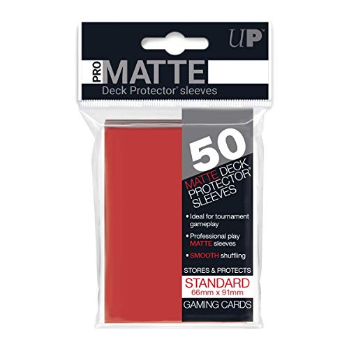 Ultra Pro Pro-Matte Red Deck Protector