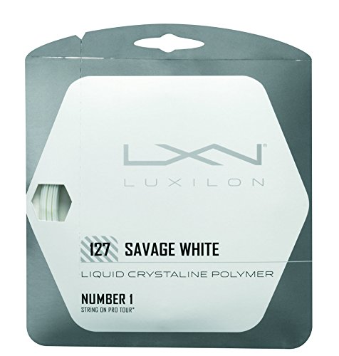 WILSON Savage 127 Set Tennis String (White)