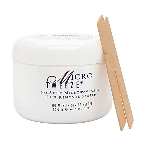 Micro Tweeze No- Strip Microwaveable Hair Removal System, 8 oz