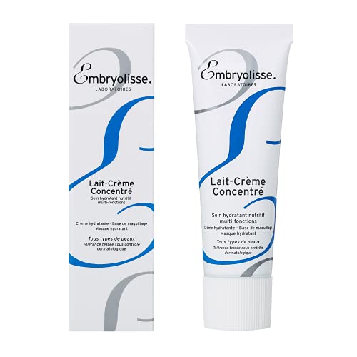 Embryolisse Lait-Crème Concentré, Face Cream & Makeup Primer – Cream for Daily Skincare – Face Moisturizers for All Skin Types (1.01 Fl Oz (Pack of 1))
