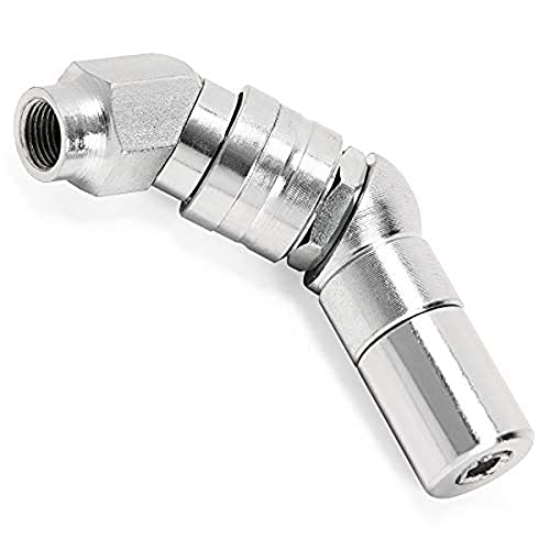 Powerbuilt 648759 Swivel Coupler with 360 Degree Rotation, Silver