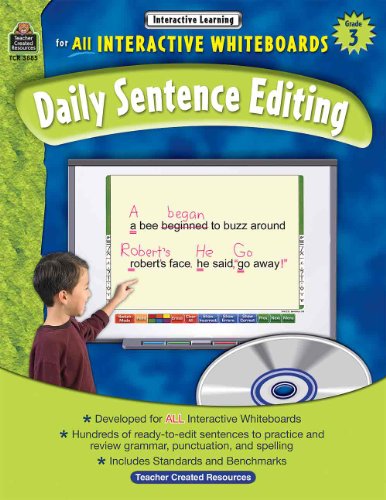 Interactive Learning: Daily Sentence Editing (Gr. 3)