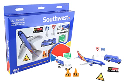 Daron Southwest Airlines Airport Playset , Blue