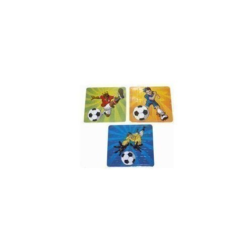 12 x Mini Football Jigsaw Puzzles – Party Bag Fillers by Henbrandt