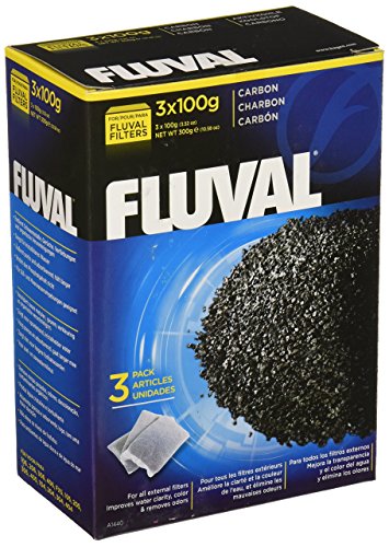 Hagen 18-Pack Fluval Carbon Nylon Bags for Canister Filters, 100gm
