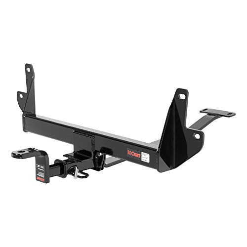 CURT 110333 Class 1 Trailer Hitch with Ball Mount, 1-1/4-In Receiver, Fits Select BMW 328xi, 335xi