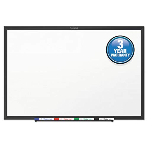 Quartet S537B Classic Melamine Dry Erase Board, 72 x 48, White Surface, Black Frame (QRTS537B) | The Storepaperoomates Retail Market - Fast Affordable Shopping