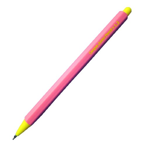 KOKUYO Campus Junior Pencil, 1.3mm, Pink Body (PS-C101P-1P)