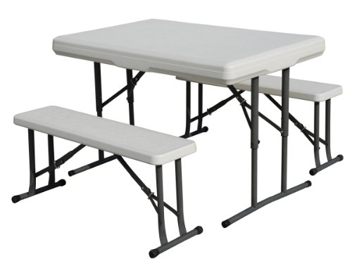 Stansport Heavy-Duty Picnic Table and Bench Set (616)