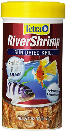 Tetra RiverShrimp 0.92 Ounce, Natural Shrimp Treat For aquarium Fish, Red, Model Number: 77017