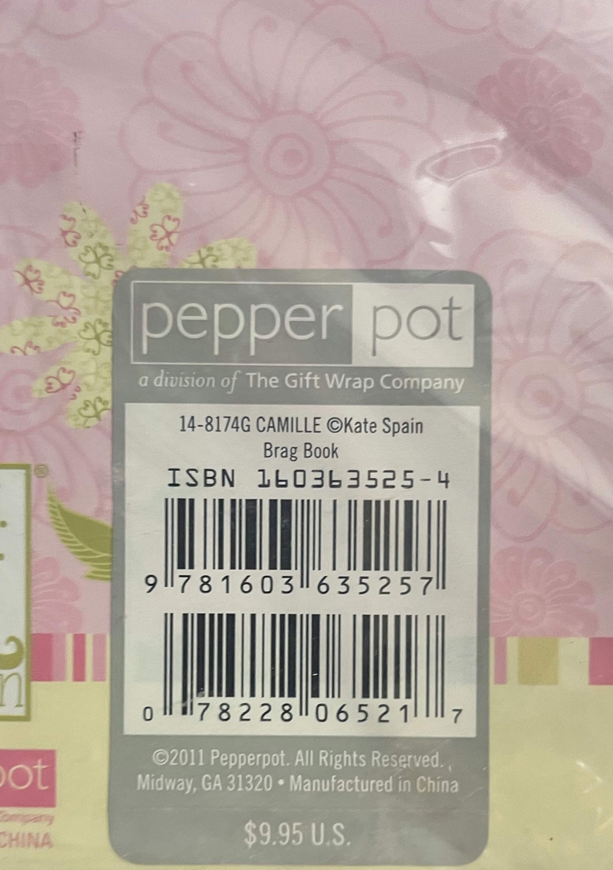 Pepperpot Baby Brag Book, Camille | The Storepaperoomates Retail Market - Fast Affordable Shopping