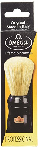 Omega Pure Bristle 10049 Shaving Brush, Black | The Storepaperoomates Retail Market - Fast Affordable Shopping