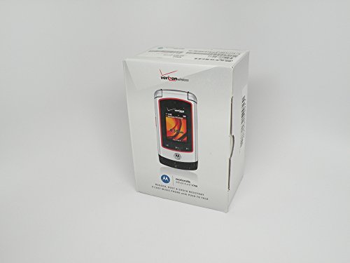 Motorola Adventure V750 Camera 3G Cell Phone Silver Verizon