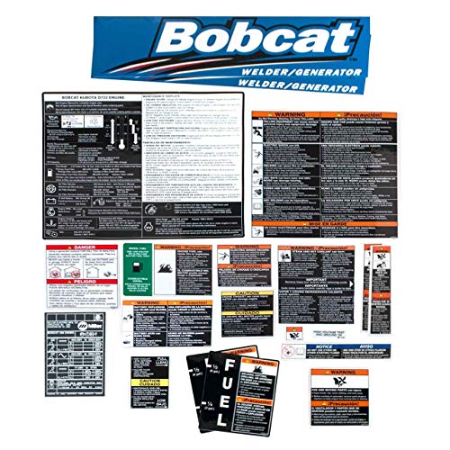Miller 219946 Label Kit for Bobcat 250
