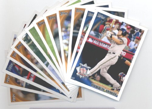 2010 Topps Baseball Cards Milwaukee Brewers Team Set Update (Series 3) – 13 Cards including Corey Hart, Ryan Braun, Lorenzo Cain Rookie Card, Jonathan Lucroy Rookie Card & more!