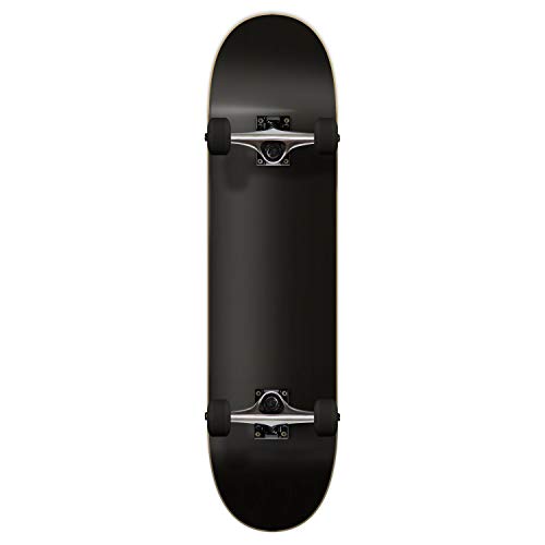 Yocaher Blank Complete Skateboard 7.75″ Skateboards – (Complete 7.75″ Black)