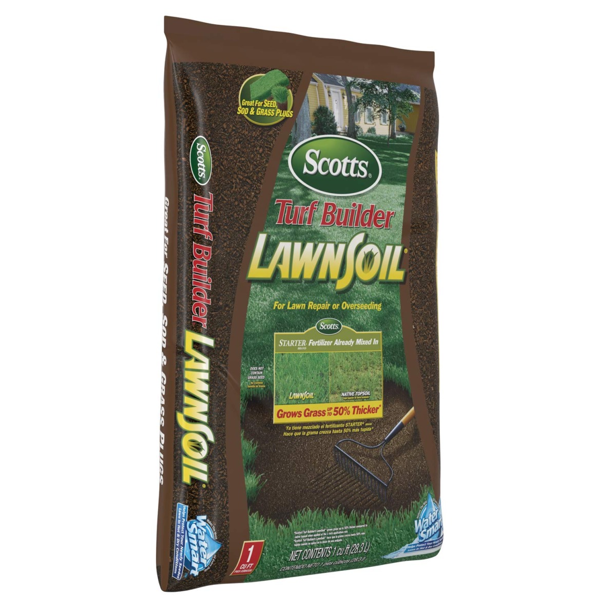 Scotts Turf Builder LawnSoil, 1 cu. ft. | The Storepaperoomates Retail Market - Fast Affordable Shopping