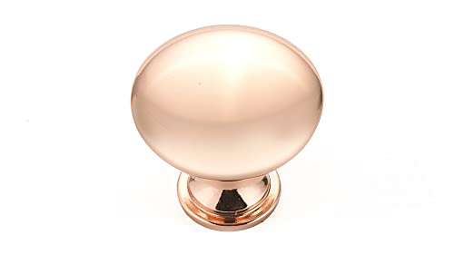 Richelieu Hardware Contemporary Metal BP9041191 Copperfield Collection 1-3/16 in (30 mm), Functional Cabinet Knob, Copper