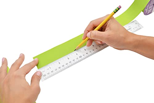 Westcott 10562 Acrylic Clear Ruler, 12 In | The Storepaperoomates Retail Market - Fast Affordable Shopping