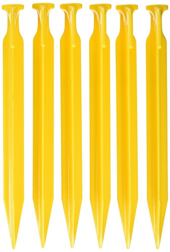 Coghlan’s 9309 ABS 9″ Tent Pegs – Pack of 6, Multicolor