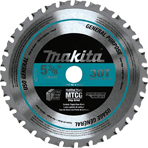Makita A-95037 TCT Saw Blade 5-3/8-inch by 5/8-inch by 30T