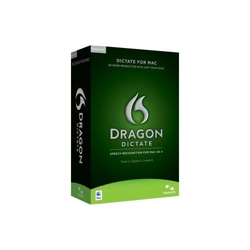 Nuance Dragon Dictate 2.0 Software