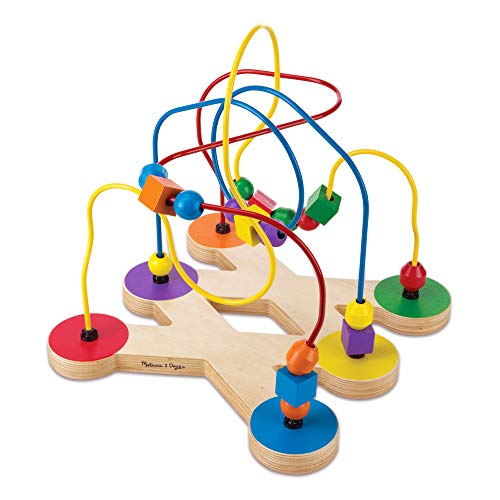 Melissa & Doug Classic Bead Maze – Wooden Educational Toy