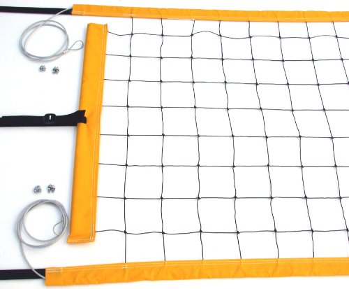 Home Court Volleyball Power Net Aircraft Cable Top/Bottom – PNC (Yellow)