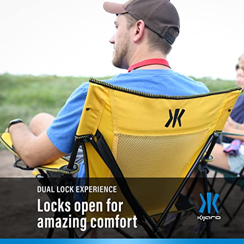 Kijaro Camping Chair, Dual Lock Feature, Maldives Blue | The Storepaperoomates Retail Market - Fast Affordable Shopping
