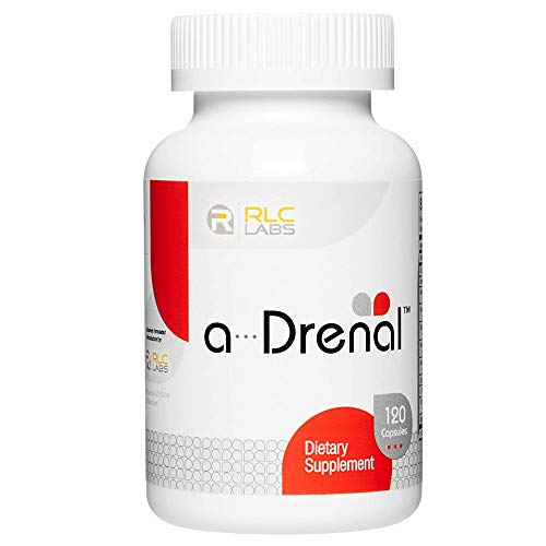 RLC, a-Drenal, Adrenal Support for Stress Relief and Energy, 120 Capsules