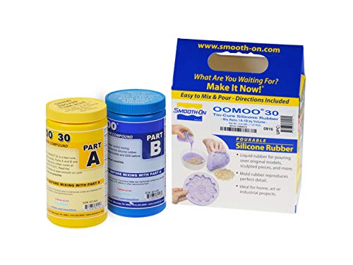 OOMOO 30-1A:1B Mix by Volume Tin Cure Silicone Rubber – Pint Unit