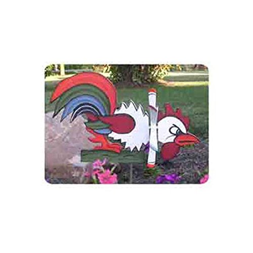 Woodworking Project Paper Plan to Build Fighting Rooster Whirligig