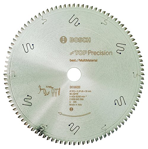 Bosch 2608642099 Circular Saw Blade”Top Precision” Bsmub 12inx30mm 96T