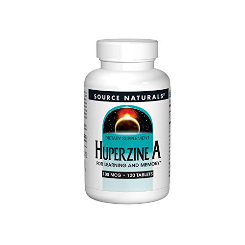 Source Naturals Huperzine A 100mcg, for Learning and Memory, 120 Tablets