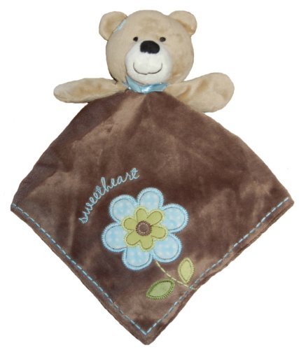 Carter’s Snuggle Buddy Rattle Security Blanket “Sweetheart” Teddy Bear