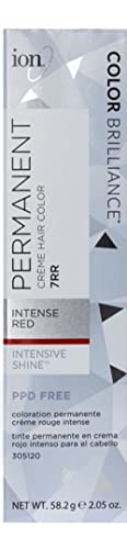 Ion 7RR Intense Red Permanent Creme Hair Color 7RR Intense Red
